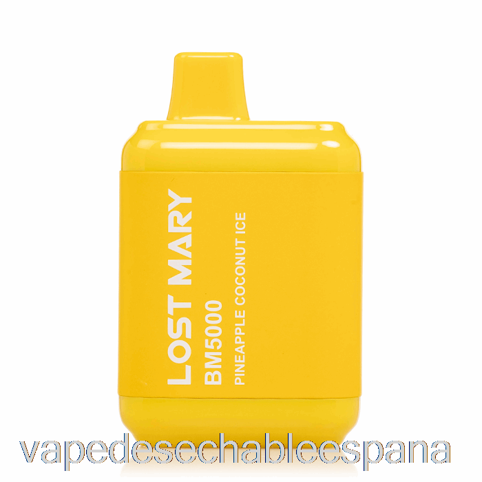 Vape Desechable España Lost Mary Bm5000 Desechable Piña Coco Hielo